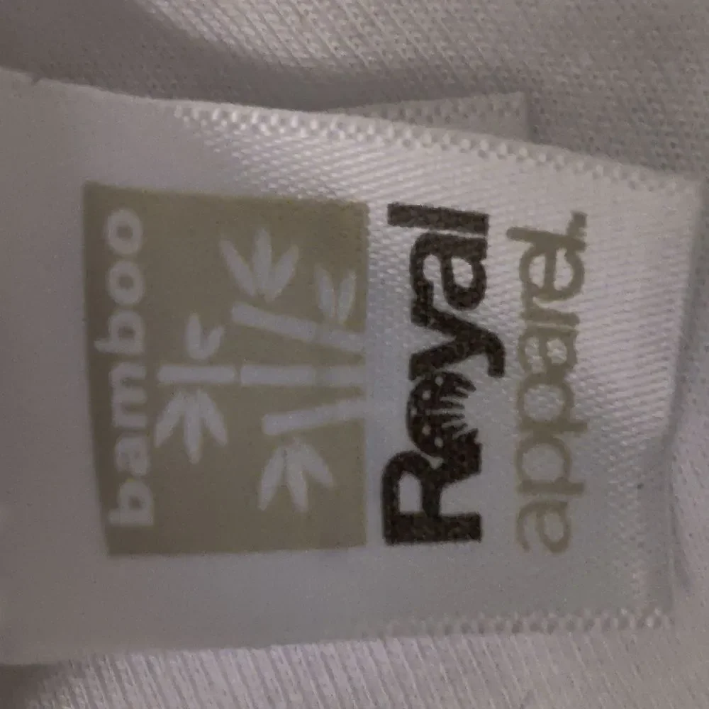 NEW Bamboo/ Organic Cotton Tee Nautilus Spiral White Scoop Neck T-Shirt M 5/$25 - Picture 6 of 9